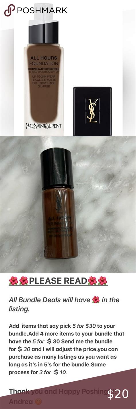 ysl all hours foundation octinoxate sunscreen|ysl beauty foundation.